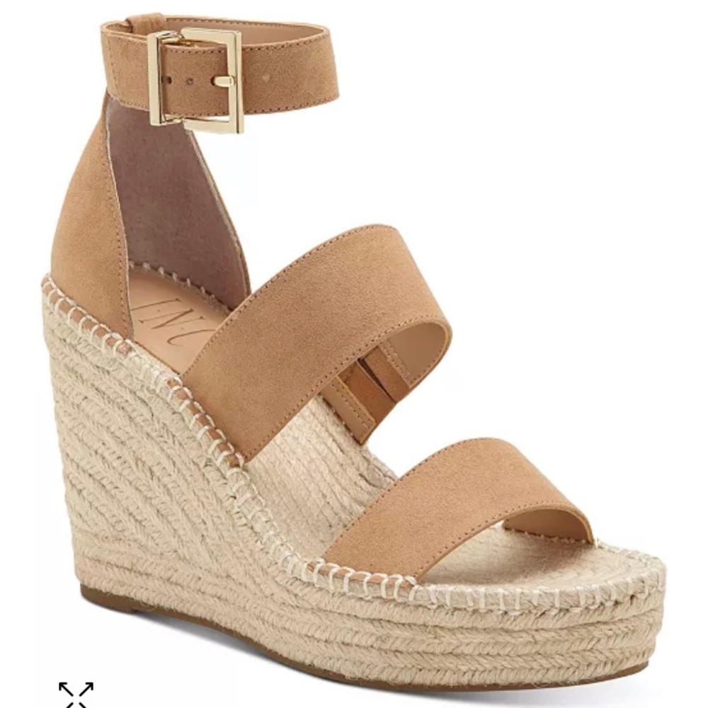 INC Women's Catiana Wedge Sandals, Created for Macy's